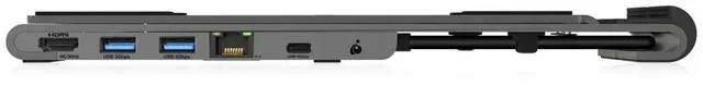 Alt view image 15 of 16 - IOGEAR Dock Pro 6-in-1 4K Dock Stand, Adjustable/Foldable Laptop Stand with Docking Station, HDMI 4K@30hz, 2x USB-A, USB-C Data, Gigabit Ethernet, 100W PD, Fast Role Swap, Win 10/11 macOS - GUD3C4K1LS
