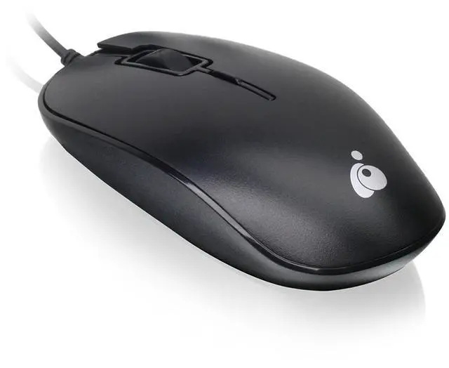 Alt view image 4 of 5 - IOGEAR 3-Button Optical USB Wired Mouse TAA Compliant GME423TAA