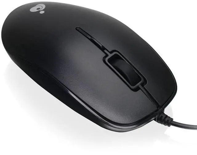 Alt view image 5 of 5 - IOGEAR 3-Button Optical USB Wired Mouse TAA Compliant GME423TAA
