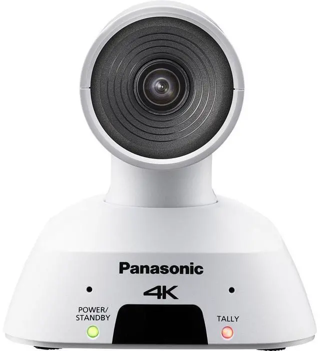 Alt view image 2 of 19 - Panasonic AW-UE4WG Compact Ultra Wide 4K Integrated PTZ Indoor Camera, White