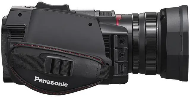 Alt view image 5 of 8 - Panasonic X1200 4K Camcorder, Wide Angle Telephoto Lens with 24X Zoom, Hybrid O.I.S.,Lightweight Heat Dispersing Design, Eco Packaging - HC-X1200
