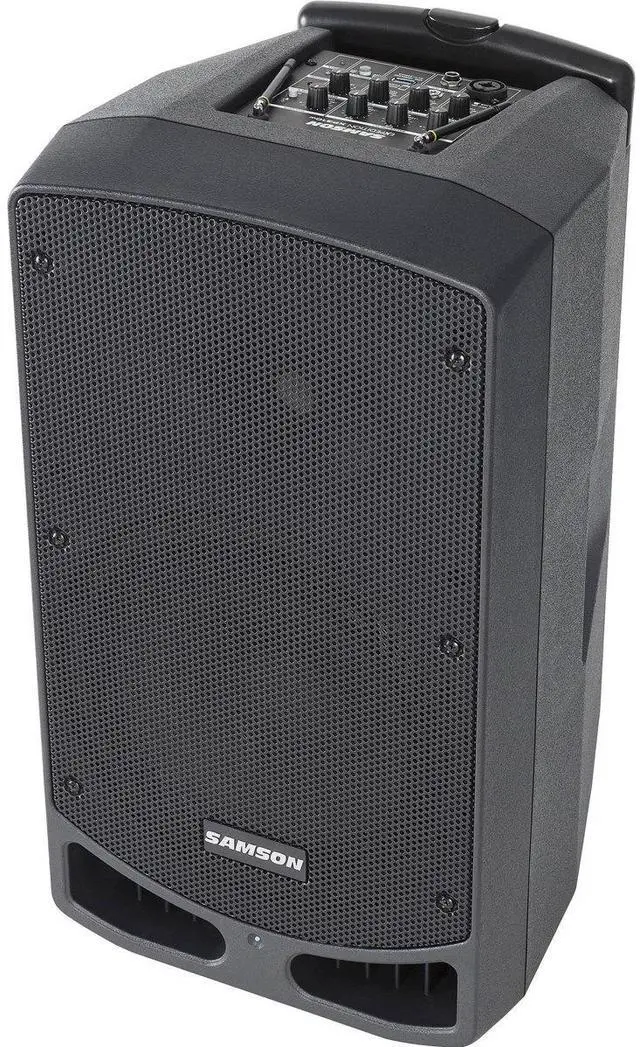 Alt view image 11 of 15 - Samson Expedition XP310w Portable PA-10 Speaker with Handheld Wireless System