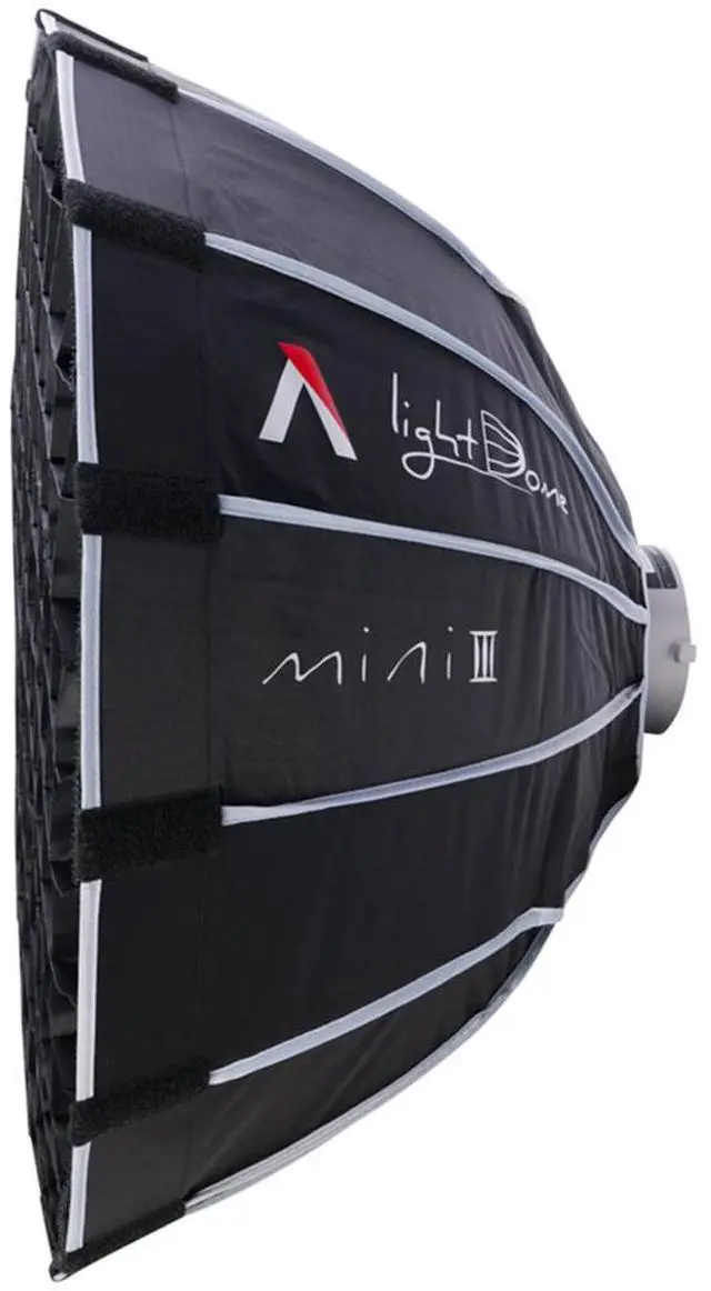 Alt view image 8 of 14 - Aputure Light Dome Mini III (22.8in) Compact Circular Softbox