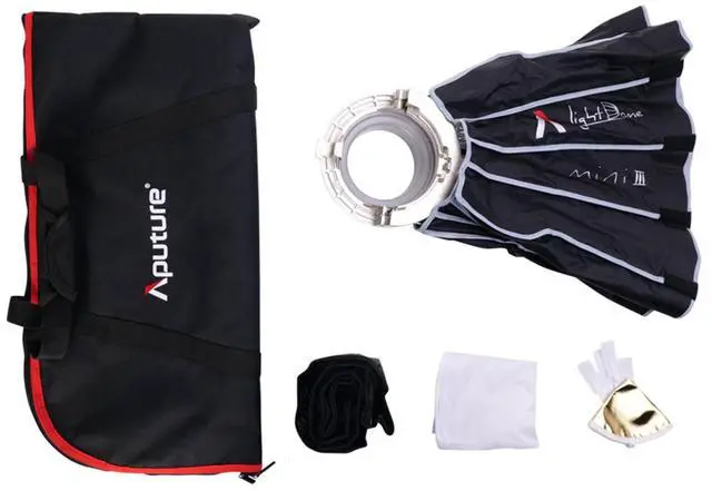 Alt view image 12 of 14 - Aputure Light Dome Mini III (22.8in) Compact Circular Softbox