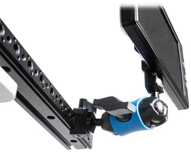 Alt view image 3 of 4 - Kupo Super Knuckle with Nato Clamp and 1/4"-20 Detachable ARRI Locating Pin