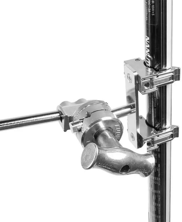 Alt view image 3 of 7 - Kupo Universal Single LED Tube Holder with Detachable Baby Pin