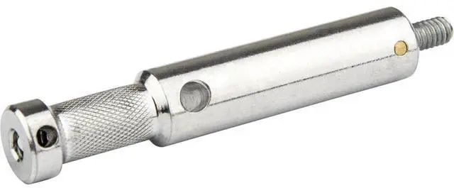 Alt view image 6 of 7 - Kupo Painter's Pole Adapter with Removable 1/4"-20 Screw and 5/8" Baby Pin for Hand Held Boom