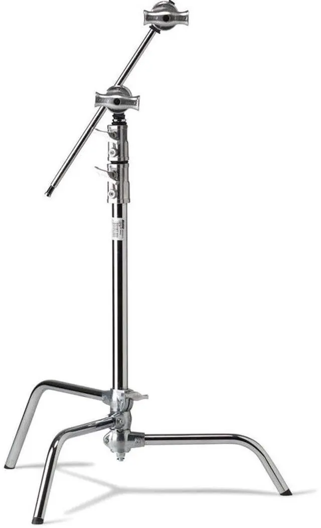 Alt view image 3 of 4 - kupo 20" sliding leg kitstand, 2.5" grip head & 20" grip arm with hex stud  silver