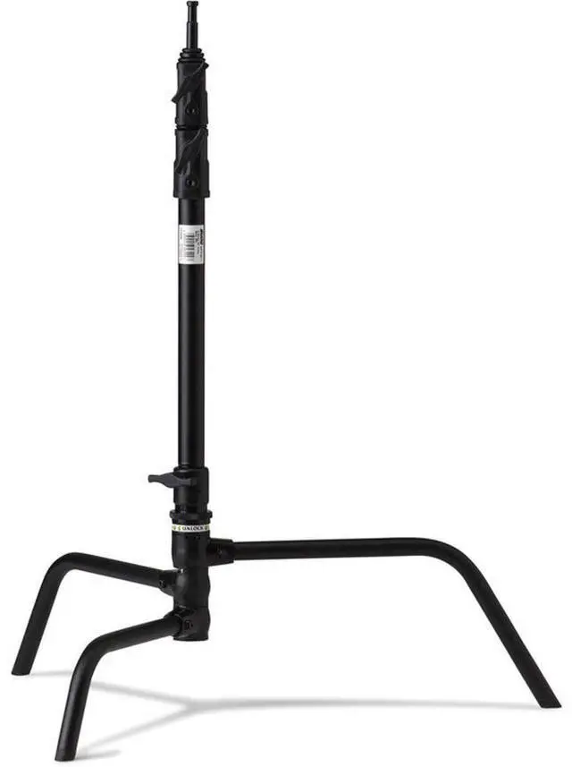 Main image of Kupo 20" Master Raiser C-Stand with Turtle Base, 68" Maximum Extension, 22lbs Load Capacity, Black