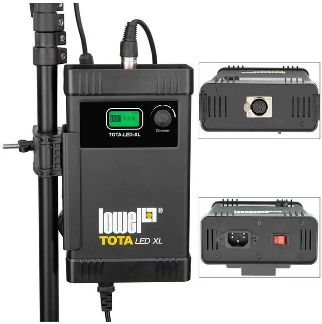 Alt view image 2 of 7 - Lowel Tota LEDXL Daylight LED Floodlight