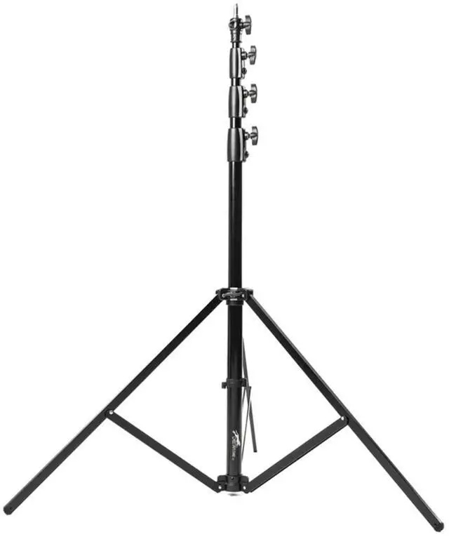 Main image of CheetahStand C12 Heavy Duty Auto Light Stand, 44" to 141" Height - Support up to 25 lbs., Black