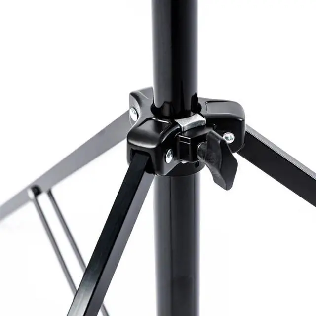 Alt view image 5 of 5 - CheetahStand C12 Heavy Duty Auto Light Stand, 44" to 141" Height - Support up to 25 lbs., Black