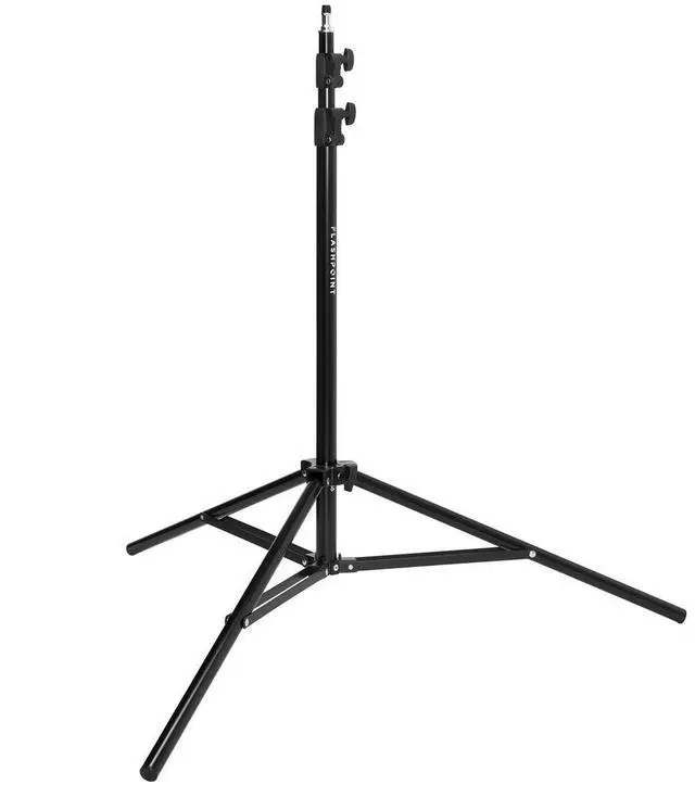 Alt view image 5 of 7 - Flashpoint Backdrop and Reflector Holder Clip With 7' Light Stand Kit #FP-S-6K