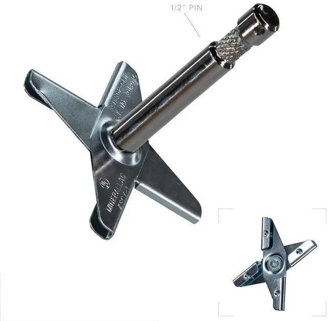 Alt view image 2 of 2 - Matthews Drop Ceiling Scissor Clamp with 1/2" Pin