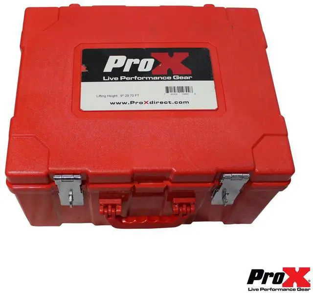 Alt view image 7 of 7 - ProX XT-MCH1TX2-30FT 1T Manual Chain Stage Hoist with 30' Chain, 2-Pack