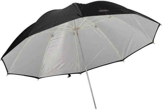 Main image of Photek Goodlighter 60" Umbrella with Fiberglass Frame and 7mm Permanent Shaft, Silver