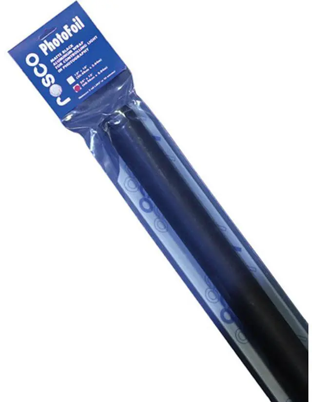 Main image of Rosco Matte Black Photofoil, 12"x10' Roll