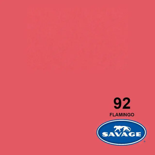 Alt view image 2 of 5 - Savage Widetone Seamless Background Paper, 86" wide x 36' Flamingo, #92 #92-86 Z