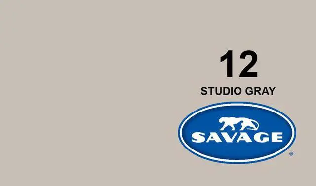 Alt view image 2 of 6 - Savage Widetone Seamless Background Paper, 53"x18', Studio Gray, #12