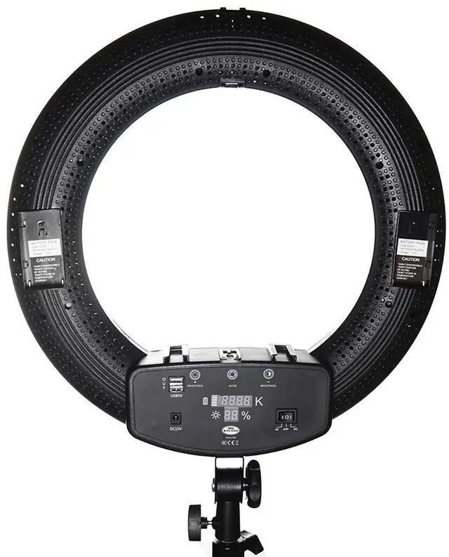 Alt view image 11 of 14 - luminous pro bi-color led ring light