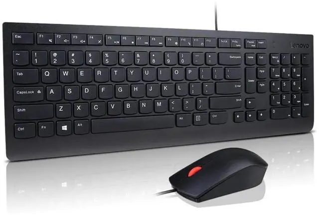 Alt view image 12 of 20 - Lenovo Wired Keyboard & Mouse Combo