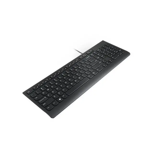 Alt view image 6 of 8 - Lenovo Essential Wired Keyboard (Black) - US English