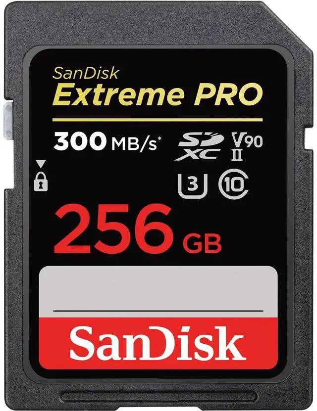 Main image of SanDisk 256GB Extreme PRO UHS-II SDXC Memory Card
