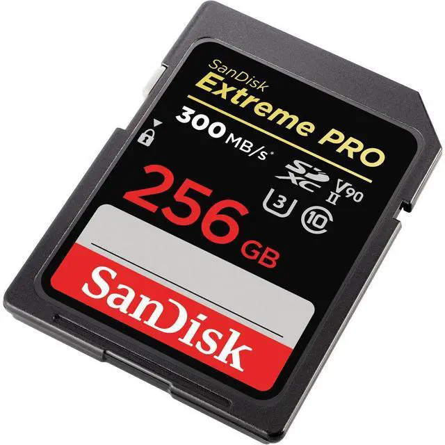 Alt view image 3 of 6 - SanDisk 256GB Extreme PRO UHS-II SDXC Memory Card