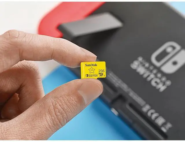 Alt view image 10 of 10 - SanDisk 256GB microSDXC Memory Card for Nintendo Switch SDSQXAO256GANCZN