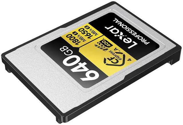 Alt view image 4 of 6 - Lexar Gold Series Professional 640GB CFexpress 4.0 Type-A Memory Card