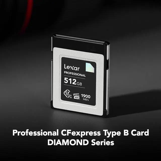 Alt view image 9 of 9 - Lexar, Professional CFexpress Card, 512GB, Type B, Diamond Series