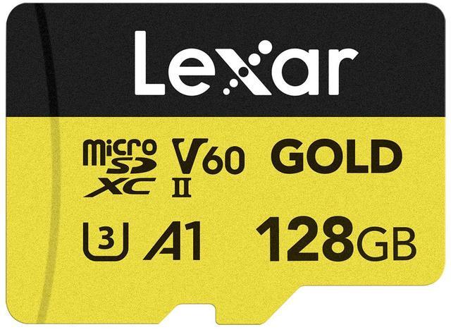 Alt view image 2 of 16 - Lexar Micro SD Professional GOLD UHS-II Flash Memory Card 128GB