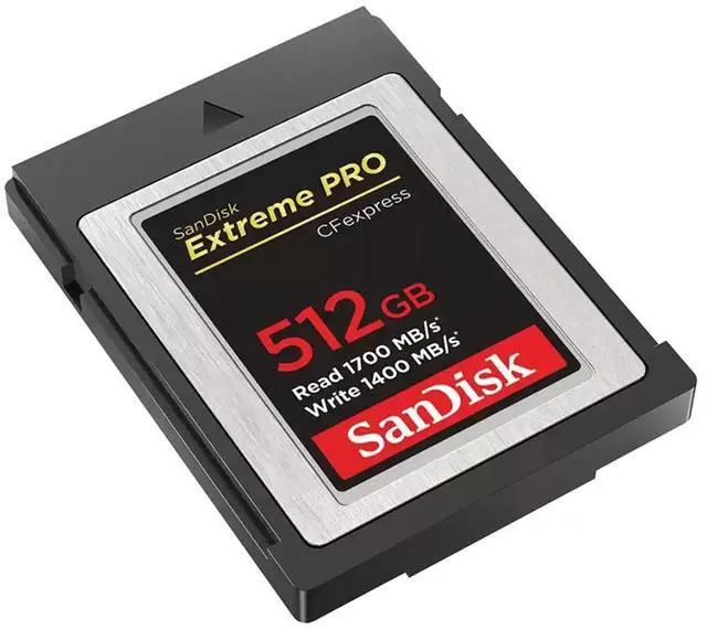 Alt view image 4 of 5 - SanDisk Extreme PRO 512GB CFexpress Type-B Memory Card, 2-Pack, Bundle with Green Extreme Dual-Slot Memory Card Reader