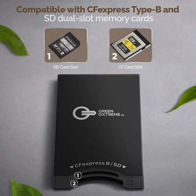 Alt view image 7 of 7 - SanDisk 2 Pack Extreme PRO 64GB CFexpress Type-B Memory Card with SanDisk Extreme PRO CFexpress Card Reader