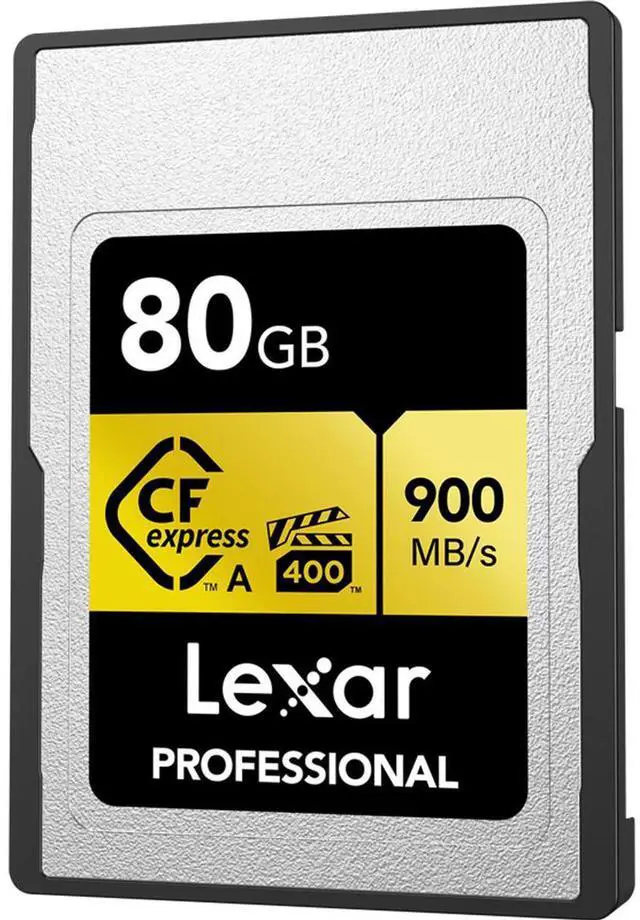 Alt view image 2 of 6 - Lexar Gold Series Professional 80GB CFexpress Type-A Memory Card, 2-Pack