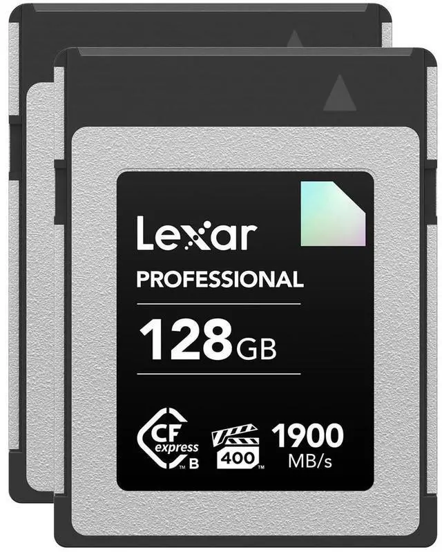 Main image of Lexar Diamond Series Professional 128GB CFexpress Type-B Memory Card, 2-Pack