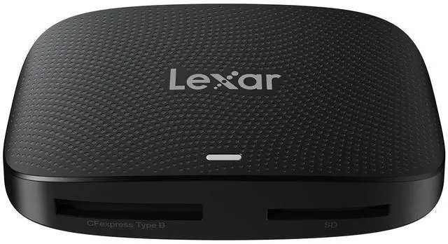 Alt view image 3 of 9 - Lexar Professional CFexpress Type B / SD USB 3.2 Gen 2 Reader, Transfer Speeds Up To 10Gbps, Designed for CFexpress Type B and SD Cards (LRW520U-RNBNG)