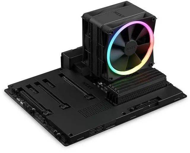 Alt view image 8 of 8 - NZXT T120 RGB - Intel LGA 1851/1700/1200 & AMD AM5/AM4 Compatible - Black