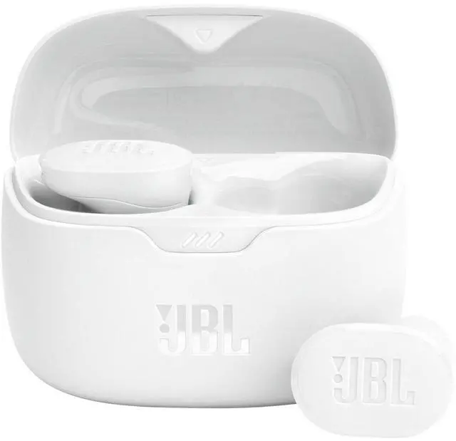 Alt view image 9 of 15 - JBL TBUDSWHT Tune Buds True Wireless Noise Cancelling Earbuds - White