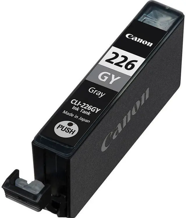 Alt view image 7 of 7 - Canon CLI-226 Gray Ink Tank for Inkjet Printers for MG6120, MG6220, MG8120, MG8220 PIXMA Series Printers, 2-Pack