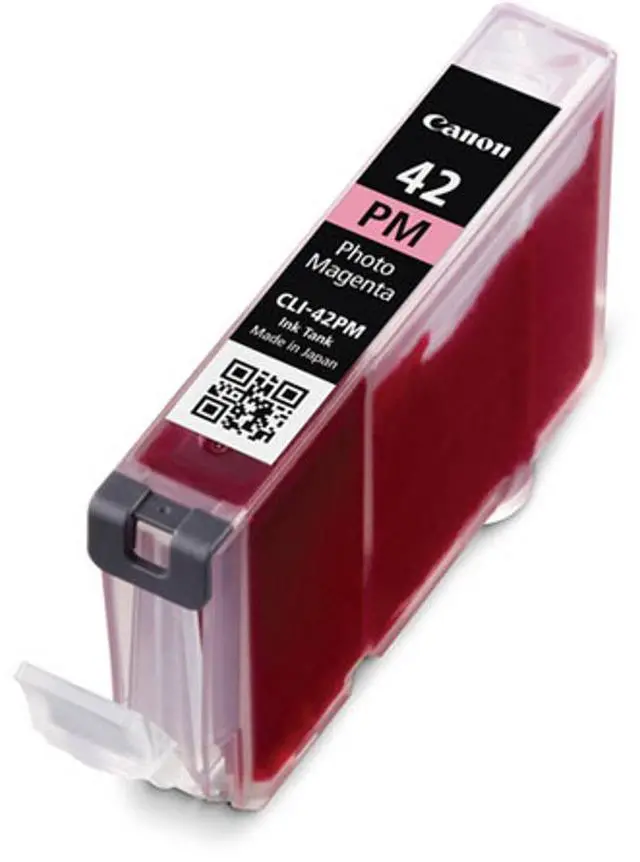 Alt view image 3 of 3 - Canon CLI-42 Photo Magenta Ink Cartridge for Pixma PRO-100 Inkjet Photo Printer, 5-Pack
