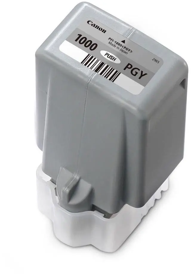 Alt view image 7 of 7 - Canon PFI-1000 PGY LUCIA PRO Photo Gray Ink Tank (80ml)