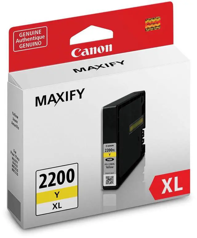 Alt view image 10 of 11 - PGI-2200XL YELLOW INK TANK FOR