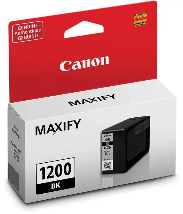 Alt view image 7 of 7 - Canon PGI-1200 Black Ink Cartridge