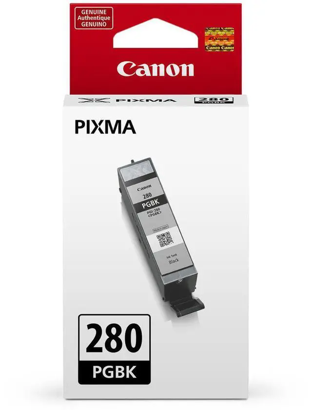 Alt view image 9 of 9 - Canon PG-280 Original Ink Cartridge - Black - Inkjet - 1 Each