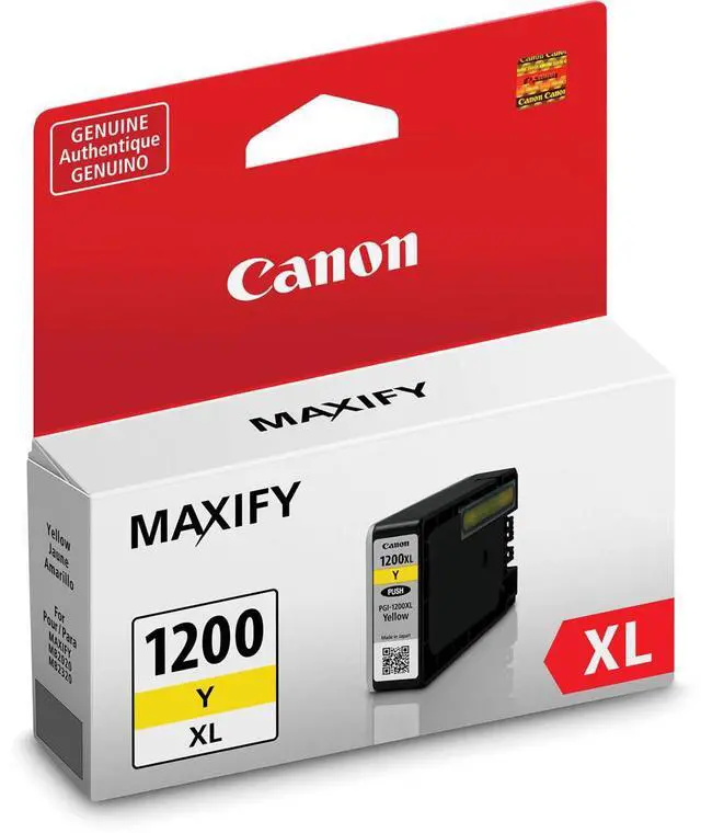 Alt view image 2 of 13 - PGI-1200XL YELLOW INK TANK FOR