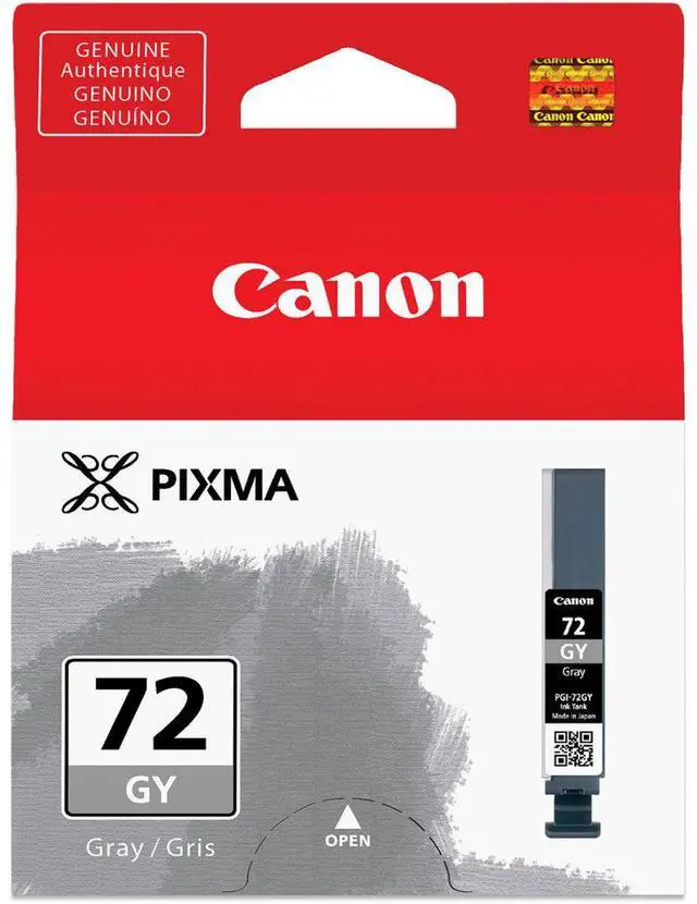 Alt view image 4 of 6 - Canon PGI-72GY Gray Ink Tank, 2-Pack