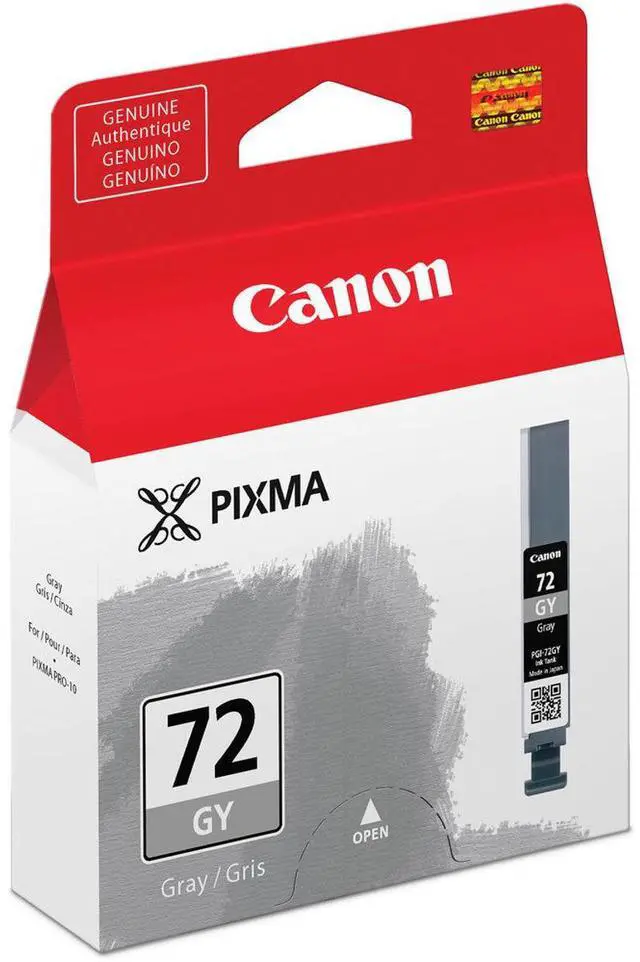 Alt view image 2 of 6 - Canon PGI-72GY Gray Ink Tank, 2-Pack