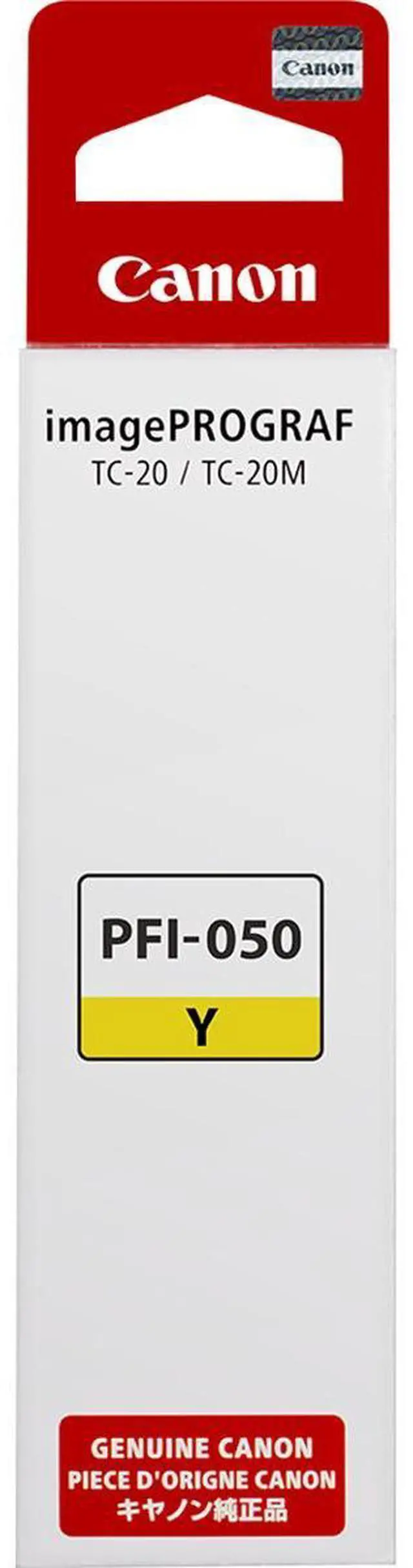Alt view image 2 of 9 - Canon PFI-050 70ml Yellow Pigment Ink Tank for imagePROGRAF TC-20 Printer