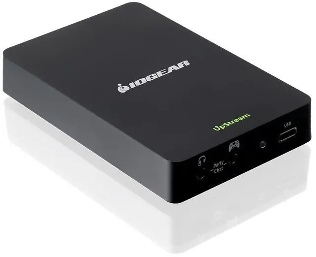Alt view image 16 of 20 - IOGEAR UpStream 4k Game Capture Card with Party Chat Mixer Functions GUV302G
